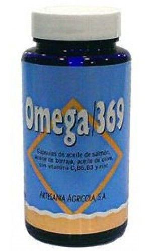 Artesania Agr&iacute;cola Omega 369 (Zalm+Borage+Olijf) 330 Capsules