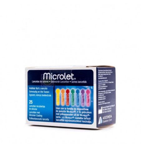 Microlet Microlet Colors 25 Lancetten