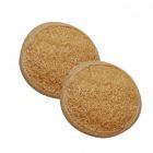 Loofah katoenen gezichtsschijf 2 eenheden