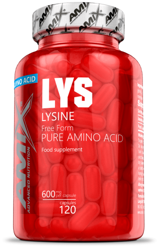 Amix L-Lysine 600 mg 120 capsules