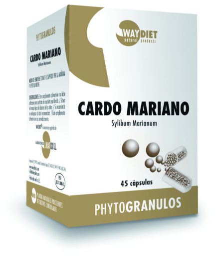 Waydiet Mariadistel Phytogranulos 45 Capsules