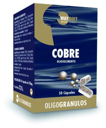 Waydiet Koper Oligogranulaat 50 Capsules
