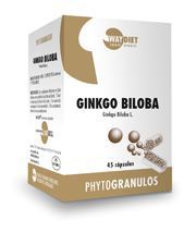 Waydiet Ginkgo Biloba Fytogranulos 45 Capsules