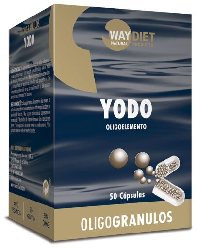 Waydiet Jodium Oligogranulaat 50 Capsules