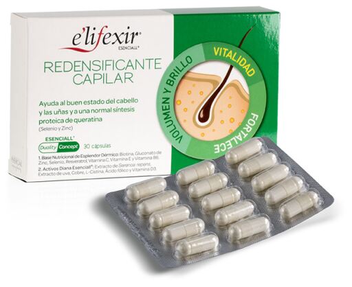 E'lifexir Essenti&euml;le haarversteviger 30 capsules