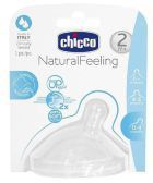Chicco Natural Feeling medium flow speen 1 stuks 2m