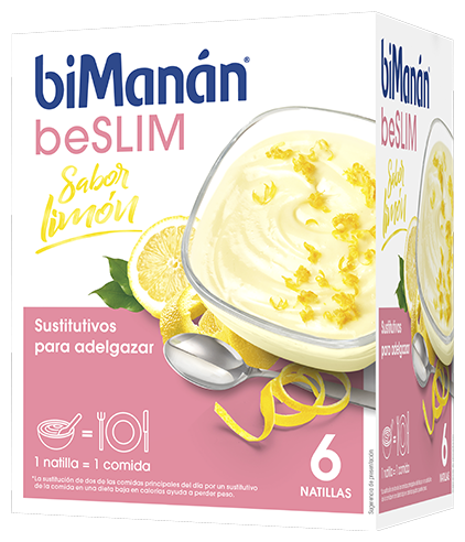 biMan&aacute;n beSlim Citroen Custard 6 Stuks