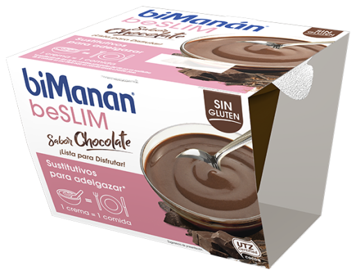 biMan&aacute;n beSlim Chocolade Cup 210 gr