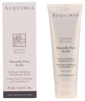 Alqvimia Absolute Beauty Naturally Pure Scrub Zachte Gezichtsgel 75ml
