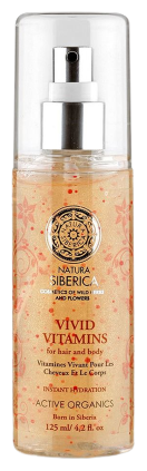 Natura Siberica Living Vitamins Spray voor Haar en Lichaam 125 ml