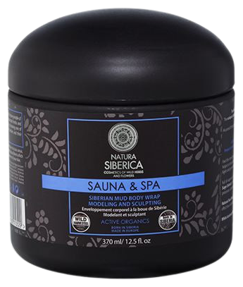 Natura Siberica Sauna & Spa Anti-Cellulite Siberische Modderpakking 370 ml