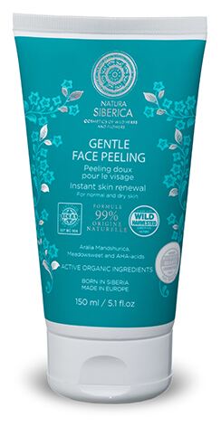 Natura Siberica Normale of droge zachte gezichtspeeling 150 ml