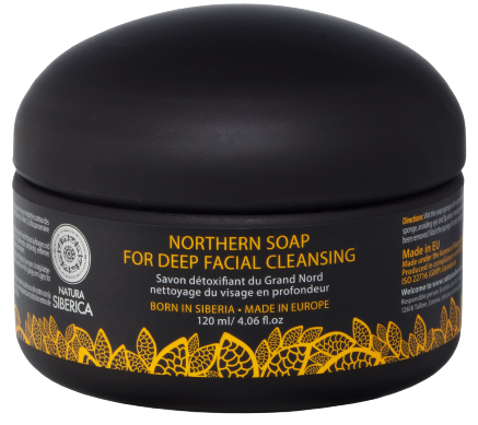 Natura Siberica Nordic Black Detox Zeep 120 ml