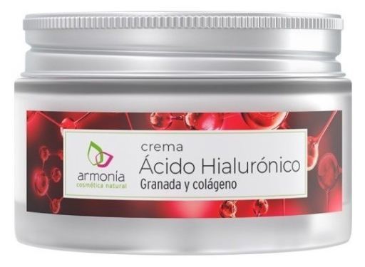 Armon&iacute;a Cosm&eacute;tica Natural Hyaluronzuur Cr&egrave;me Revitaliseert en Regenereert 50 ml
