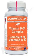 Vitamine B-50 Complex (Geen Gist) 30 Tabletten Vitamine B-50 Complex (Geen Gist) 30 Tabletten