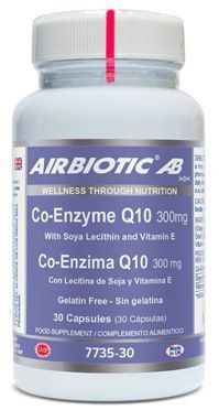Airbiotic Co-enzym Q10 300 mg 30 capsules