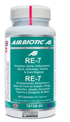 Airbiotic Re-7 Diuretische Formule en Nierreiniger 60 Capsules
