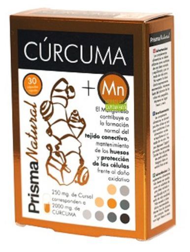 Prisma Natural Prism Curcuma + magnesium 30 capsules 374 mg