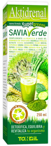 Tongil Aktidrenal Groen Sap 250 ml
