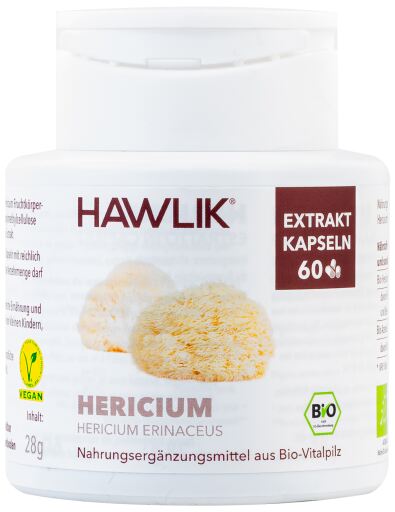 Hawlik Leeuwenmanen (Hericium erinaceus) 60 Capsules