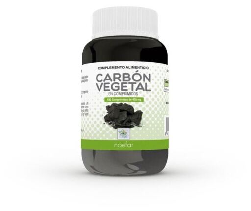 Noefar Houtskool 100 tabletten