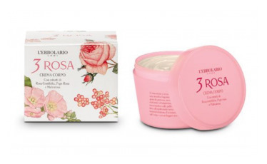 L'Erbolario 3 Rosa Lichaamscr&egrave;me 200 ml