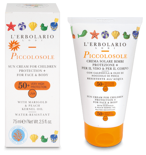 Piccolosole Kinderzonnecr&egrave;me SPF 50+ 75 ml