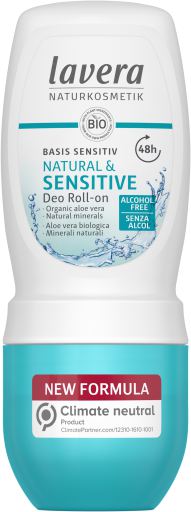 Basis Sensitiv Natuurlijke &amp; Gevoelige Roll-On Deodorant