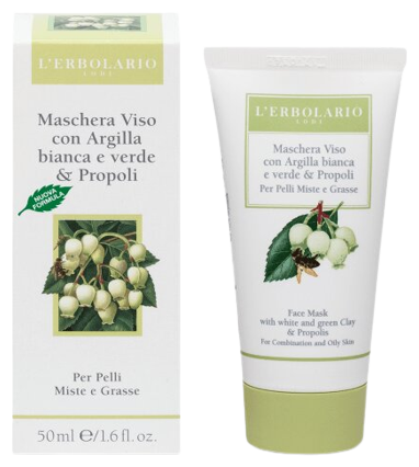 L'Erbolario Klei en Propolis Masker 50 ml