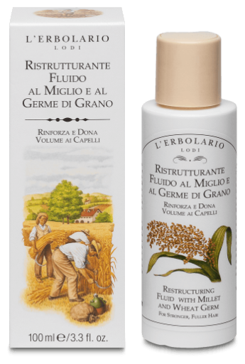 L'Erbolario Herstructurerende Fluid met Gierst en Tarwekiemen 100 ml