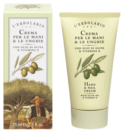L'Erbolario Hand- en Nagelcr&egrave;me met Olijfolie 75 ml