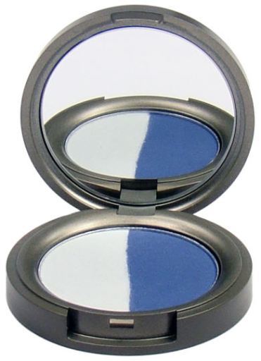 Beauty Without Cruelty Oogschaduw Compact Mineral Duo Ultramarijn