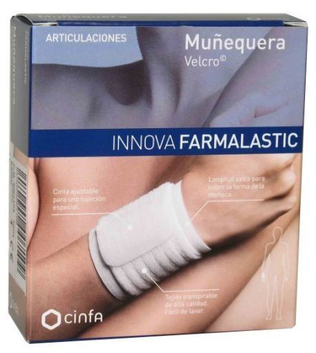 Cinfa Farmalastic Innova Velcro Beige Polsband T/GE