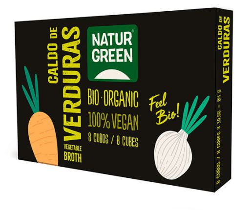 Naturgreen Ecologische groentebouillon cubito 10x8.4g)