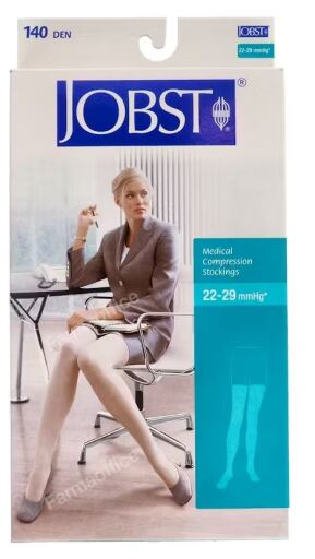 Bsn Medical Jobst Lange Kous 140 Zwart T/2 Kant
