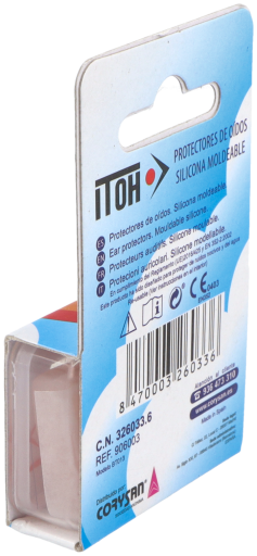 Corysan Itoh Siliconen Oordopjes 6 Stuks