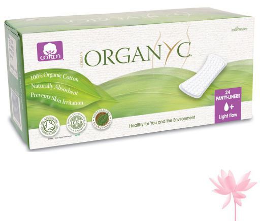 Organyc Extra lange inlegkruisjes 100% biologisch katoen, 20 u.
