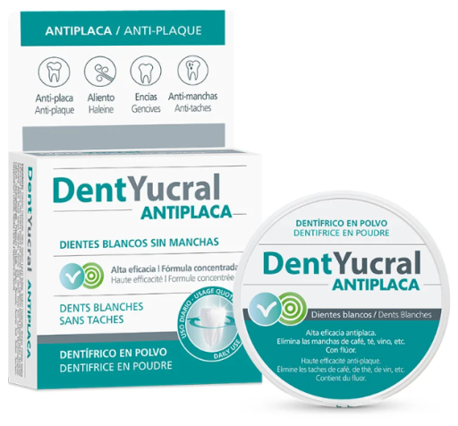 Dentyucral Anti-Plaque Tandpoeder 50 gr