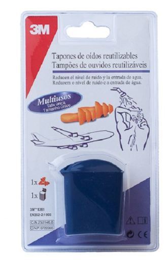 3M Herbruikbare waterpluggen, 1 paar
