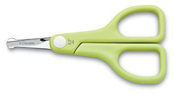 Rechte babyschaar 3,5"