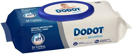 Dodot Sensitive Babydoekjes 54 Stuks