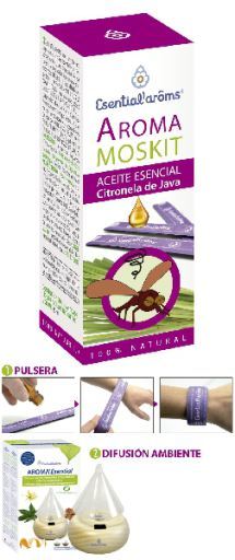 Aromamoskit armband 2 stuks