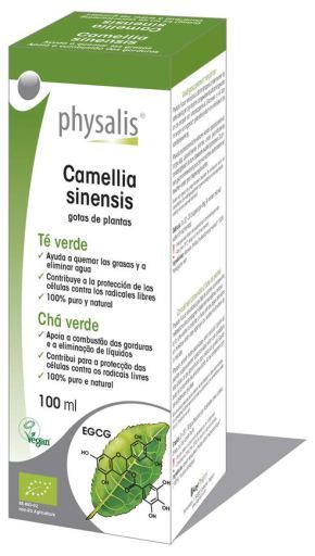 Physalis Biologische Groene Thee Hydroalcoholisch Extract 100 ml