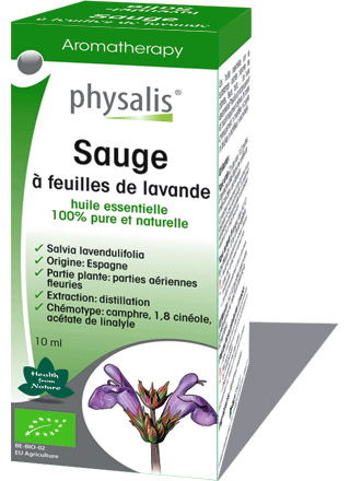 Physalis Salie-essence met kleine bladeren 10ml Biologisch
