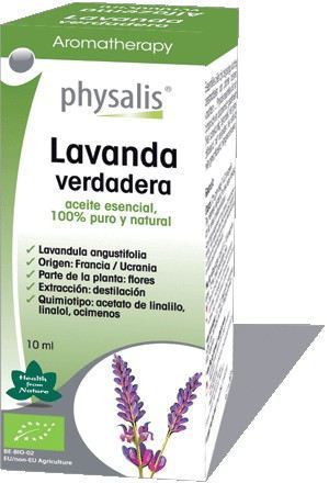 Physalis Echte Lavendel Essentie 30Ml Bio