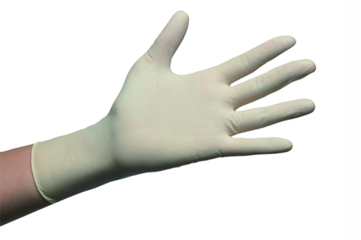 Romed Steriele latex onderzoekshandschoen 2 eenheden Tube M