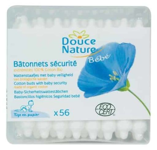 Wattenstaafjes voor de oren Baby's 56 Wattenstaafjes