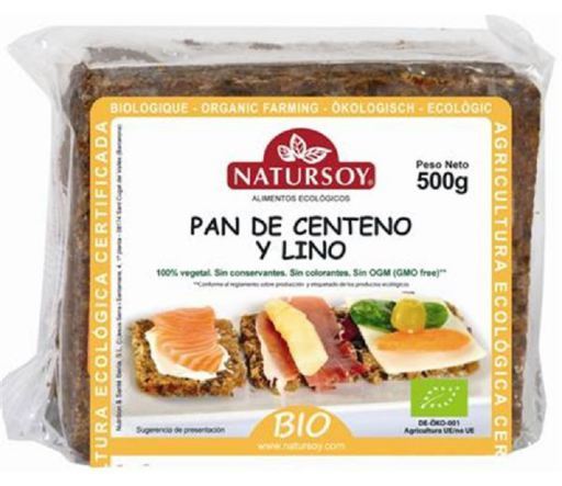Natursoy Rogge- en lijnzaadbrood 500 g