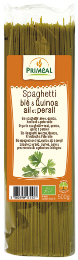 Primeal Spaghettitarwe, quinoa, knoflook en peterselie 500 g