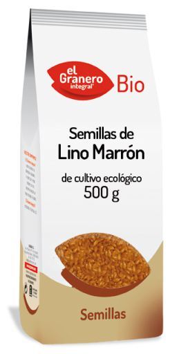 Bruin lijnzaad 500 g Bio
